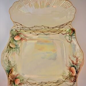 Vintage Limoge Seafood Platter